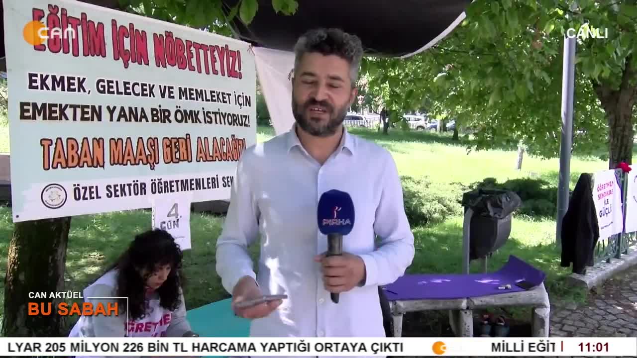 Attilâ Taş’ın sunumuyla Can Aktüel Bu Sabah programının konukları Özel Sektör Öğretmenleri Sendikası Üyeleri. 2 Bölüm - CANTV