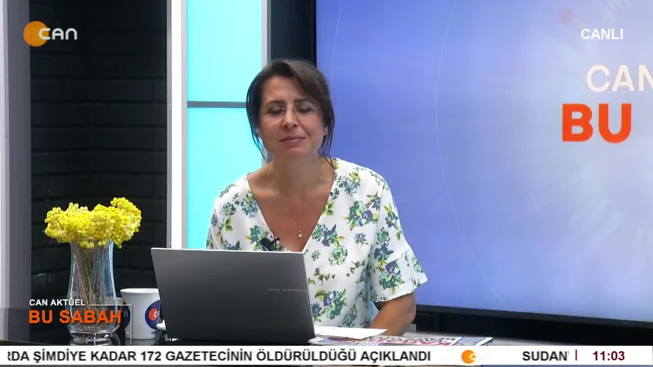 Çilem Küçükkeleş’in sunumuyla Can Aktüel Bu Sabah programınıın konuğu Genç Feministler Federasyonu Temsilcisi Güneş Fadime Akşahin – 2. Bölüm - CANTV