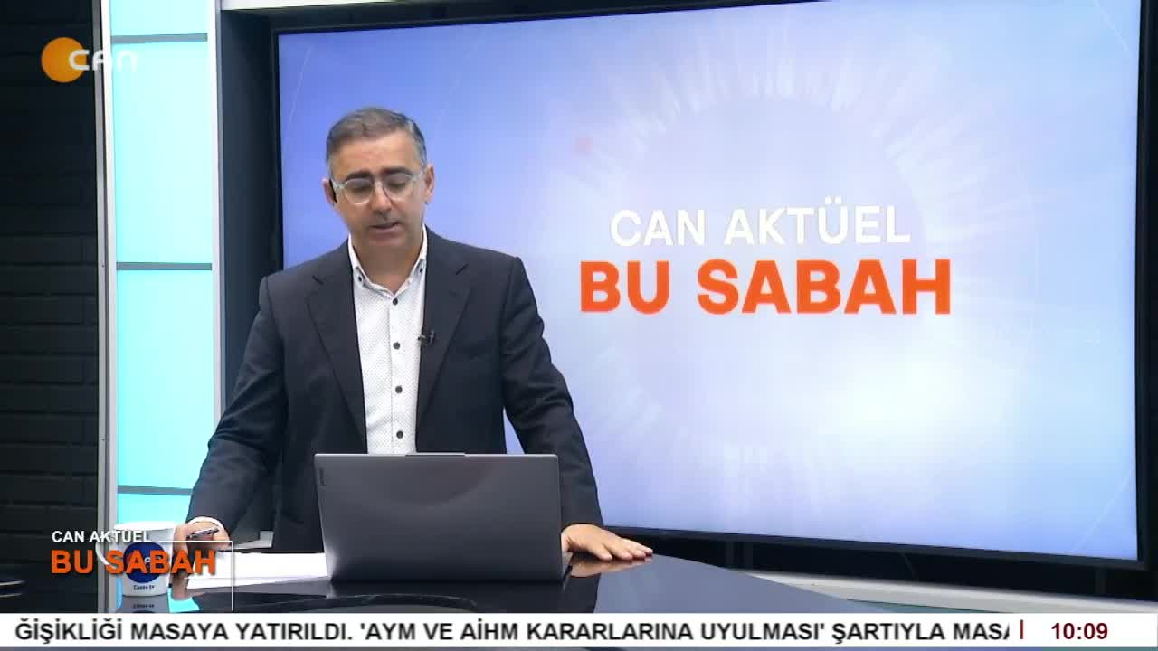 Attilâ Taş’ın sunumuyla Can Aktüel Bu Sabah’ın konukları Diyarbakır Baro Başkanı Av. Nahit Eren ve Kesk Eş Genel Başkanı Ayfer Koçak. - CANTV