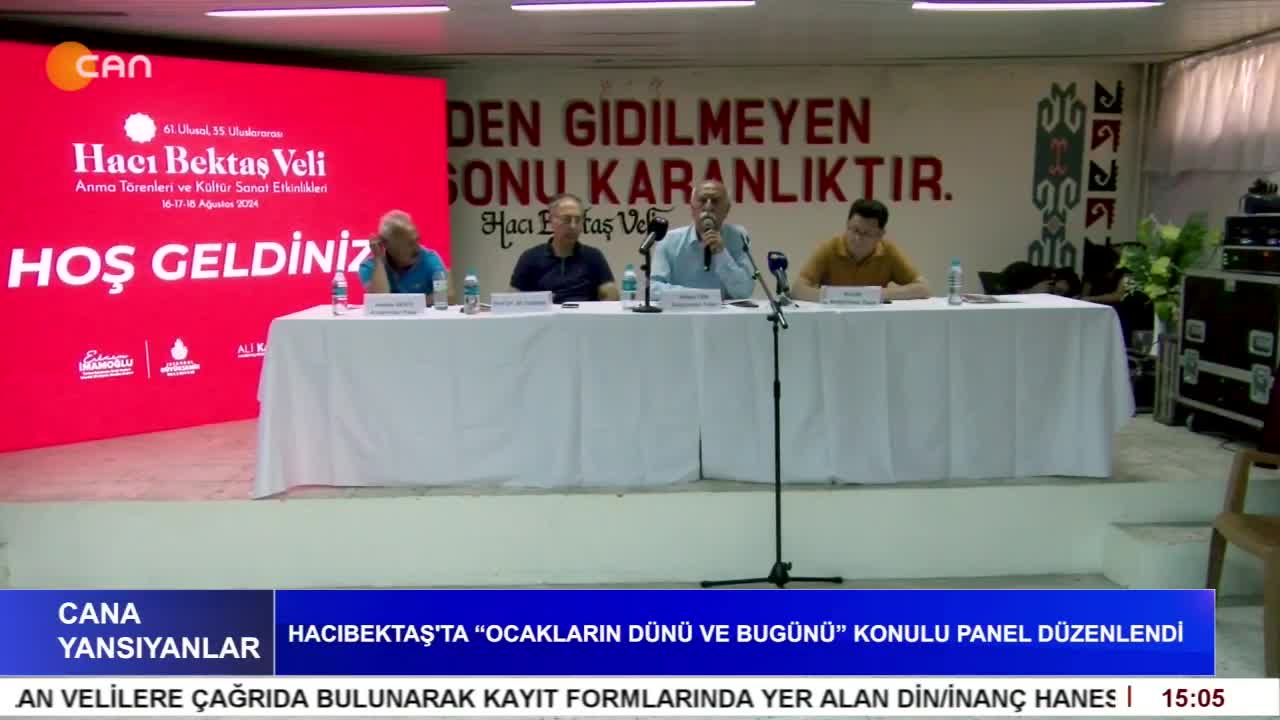 Hacıbektaş'ta 'Ocakların Dünü ve Bugünü' Konulu Panel Düzenlendi - CANTV