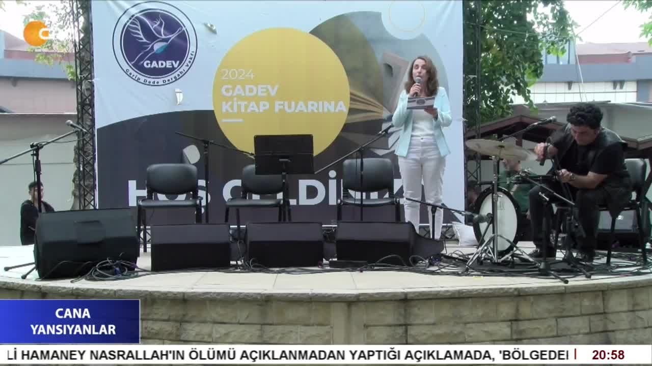 Gadev Kitap Fuarı Mikail Aslan Konseri. - CANTV