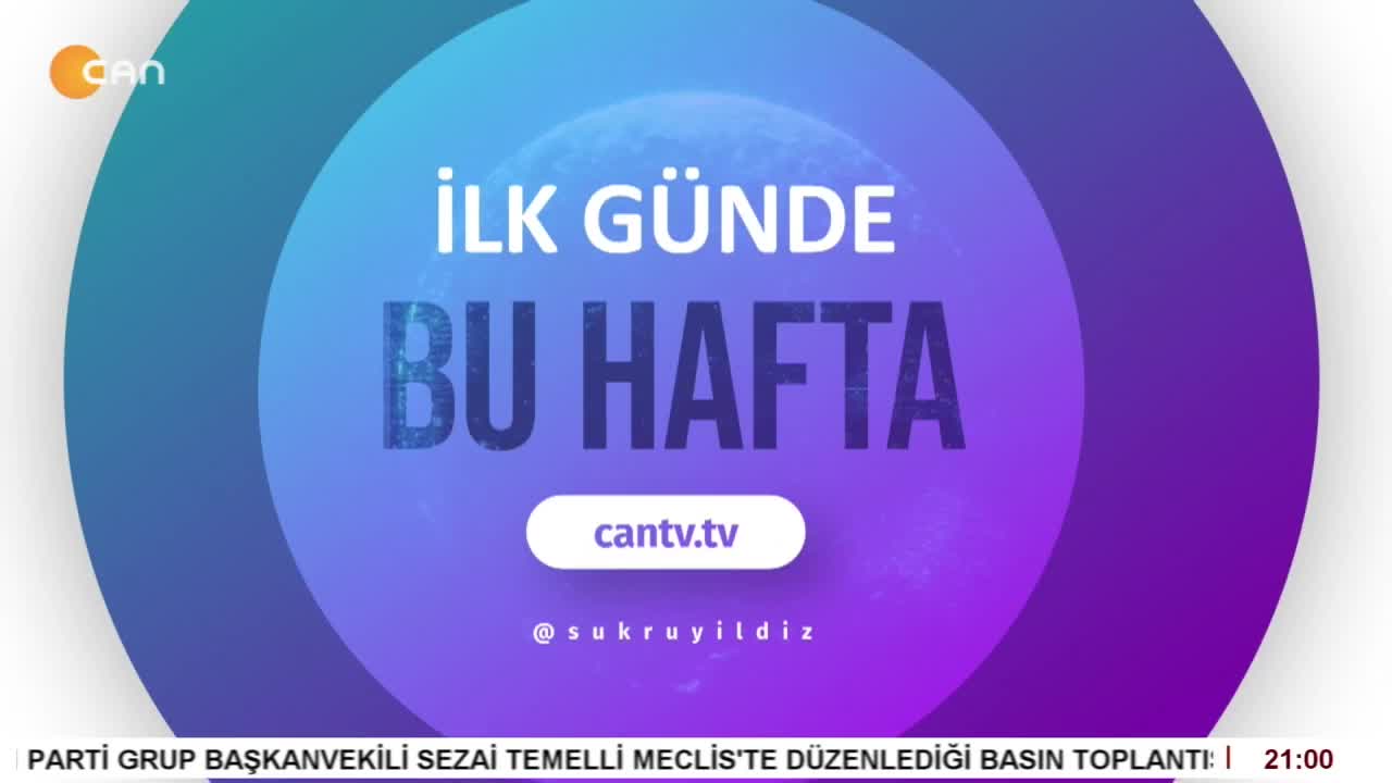 - 'Ne İdiği Belirsiz Tipler' 
- Şükrü Yıldız’ın Hazırlayıp Sunduğu İlk Günde Bu Hafta Programı Can TV’de. - CANTV