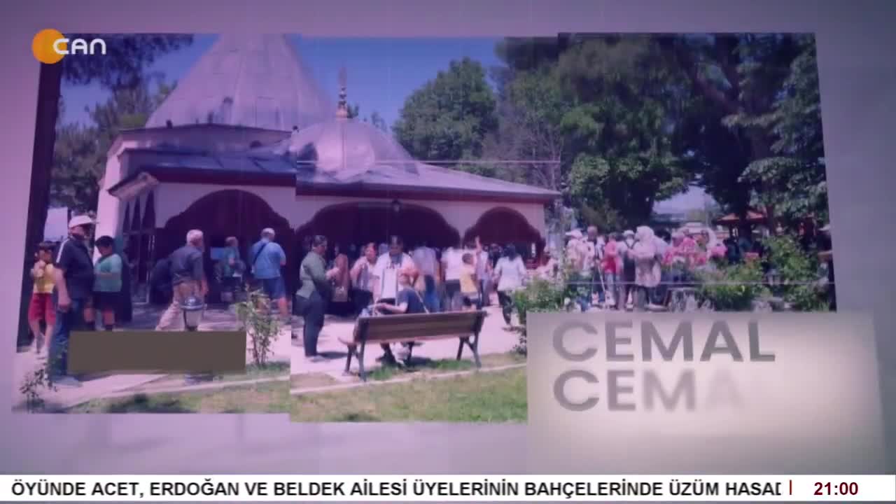 - Türkiye'de Doğaya Yönelik Katliam Sürüyor
- Cemevi Başkanlığı'nın Karabel Yöresindeki Baskıları
- Hüseyin Kelleci'nin Hazırlayıp Sunduğu Cemal Cemale Programının Konukları Remzi Çelik, Abidin Tatlıpınar, Hüseyin Demir, Seyit Ali Kılıç Topraktaş Ve Mehmet Başyurt - CANTV