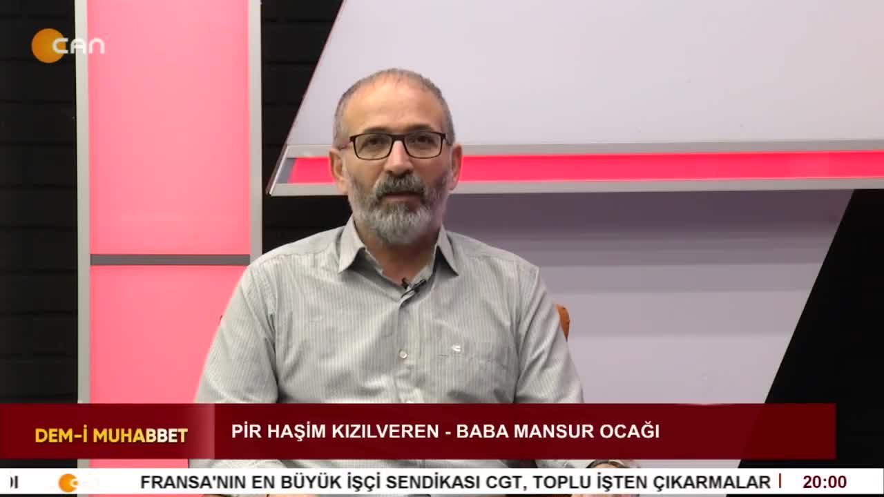 - Türkiye'nin Genel İnançsal Yapısı ve Aleviler, 
– Pir Haşim Kızılveren’in Sunumuyla Demi Muhabbet Programının Konuğu: Baba Mansur Ocağından Pir Eren Yıldırım.  - CANTV