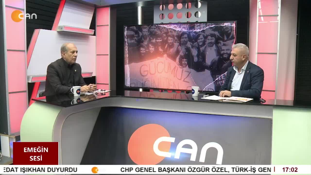 Mazlum Köse ile Emeğin Sesi programının konuğu: EMEP Genel Başkanı Seyit Aslan. - CANTV