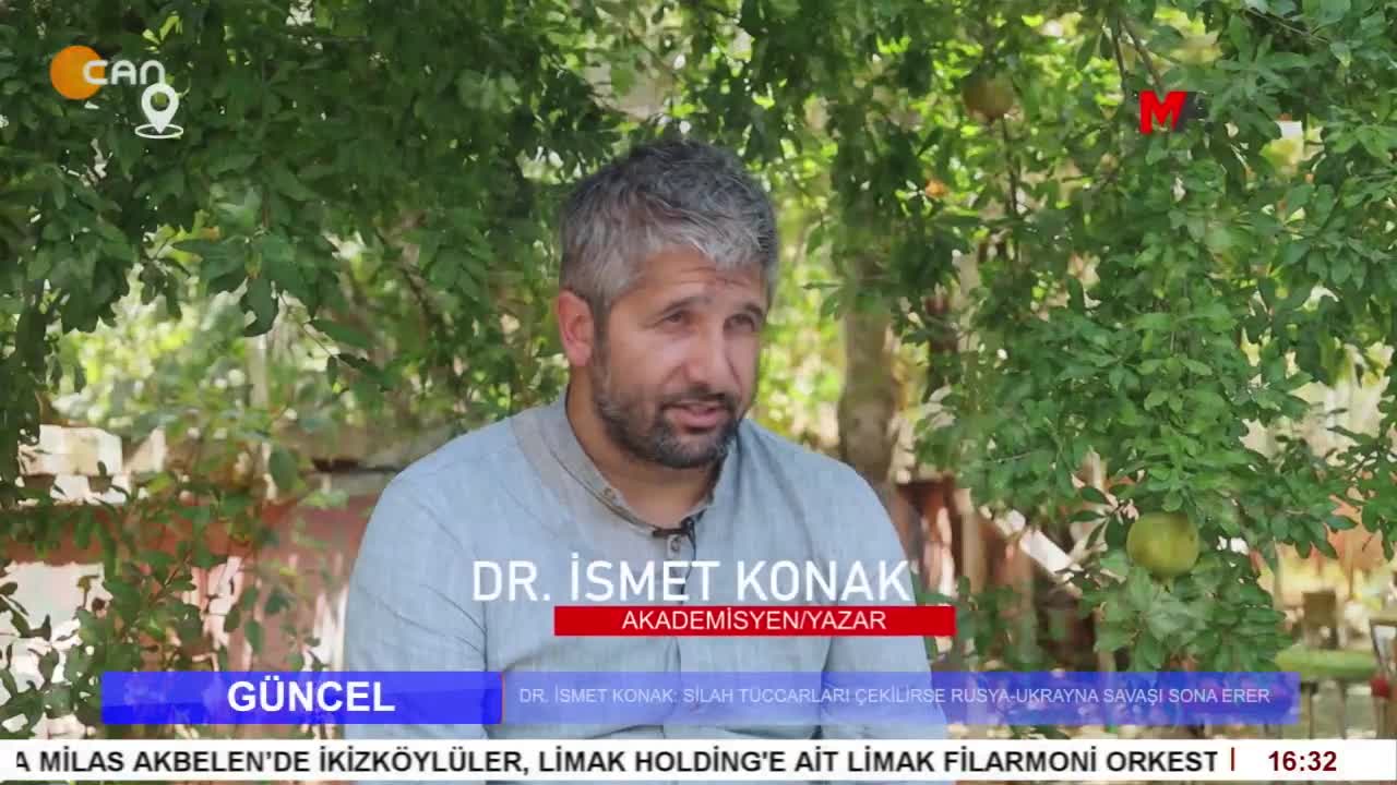 DR. İsmet Konak: Silah Tüccarları Çekilirse Rusya - Ukrayna Savaşı Sona Erer - CANTV