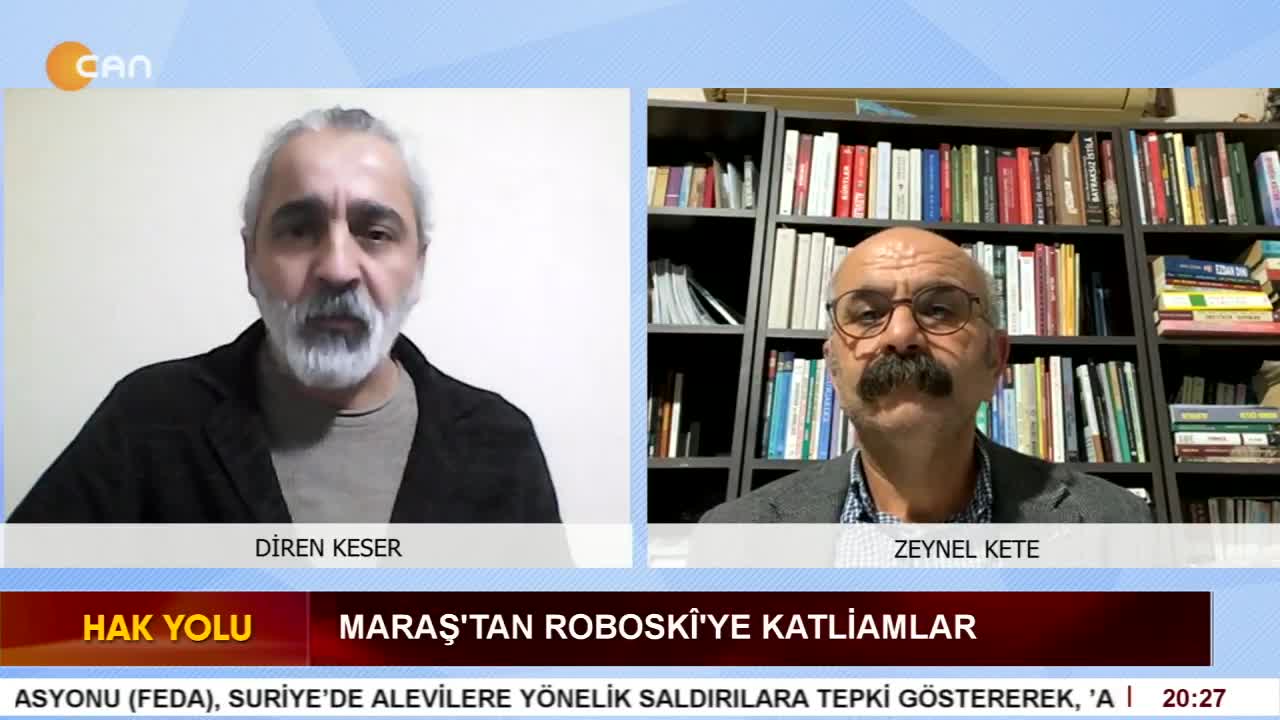 - 2024 yılı Aleviler açısından nasıl geçti, 
- Diren Keser’in hazırlayıp sunduğu Hak Yolu Programının Konuğu: Pir Zeynel Kete. - CANTV