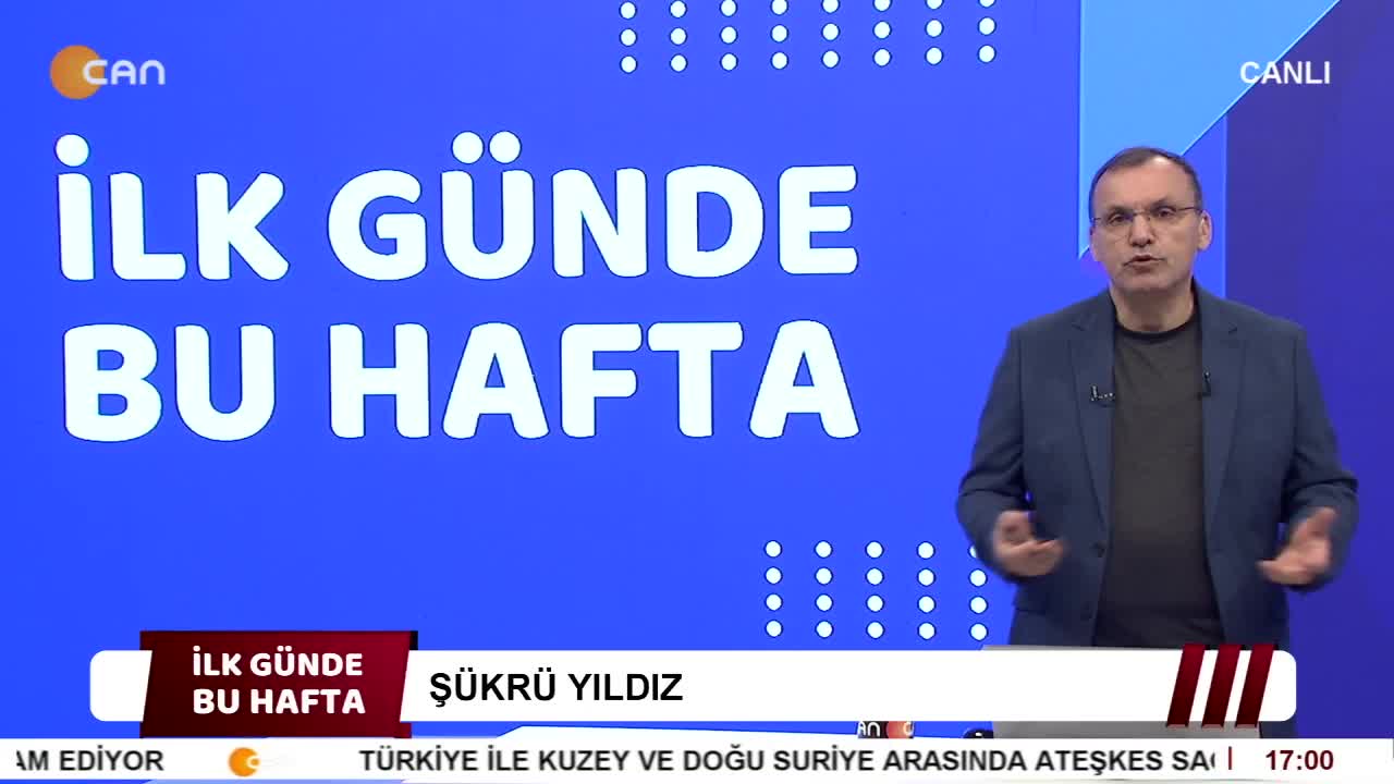 - Suriye'deki Aleviler Cihadist Tehdit Altında
- Şükrü Yıldız İle İlk Günde Bu Hafta Programı CanTV'de - CANTV