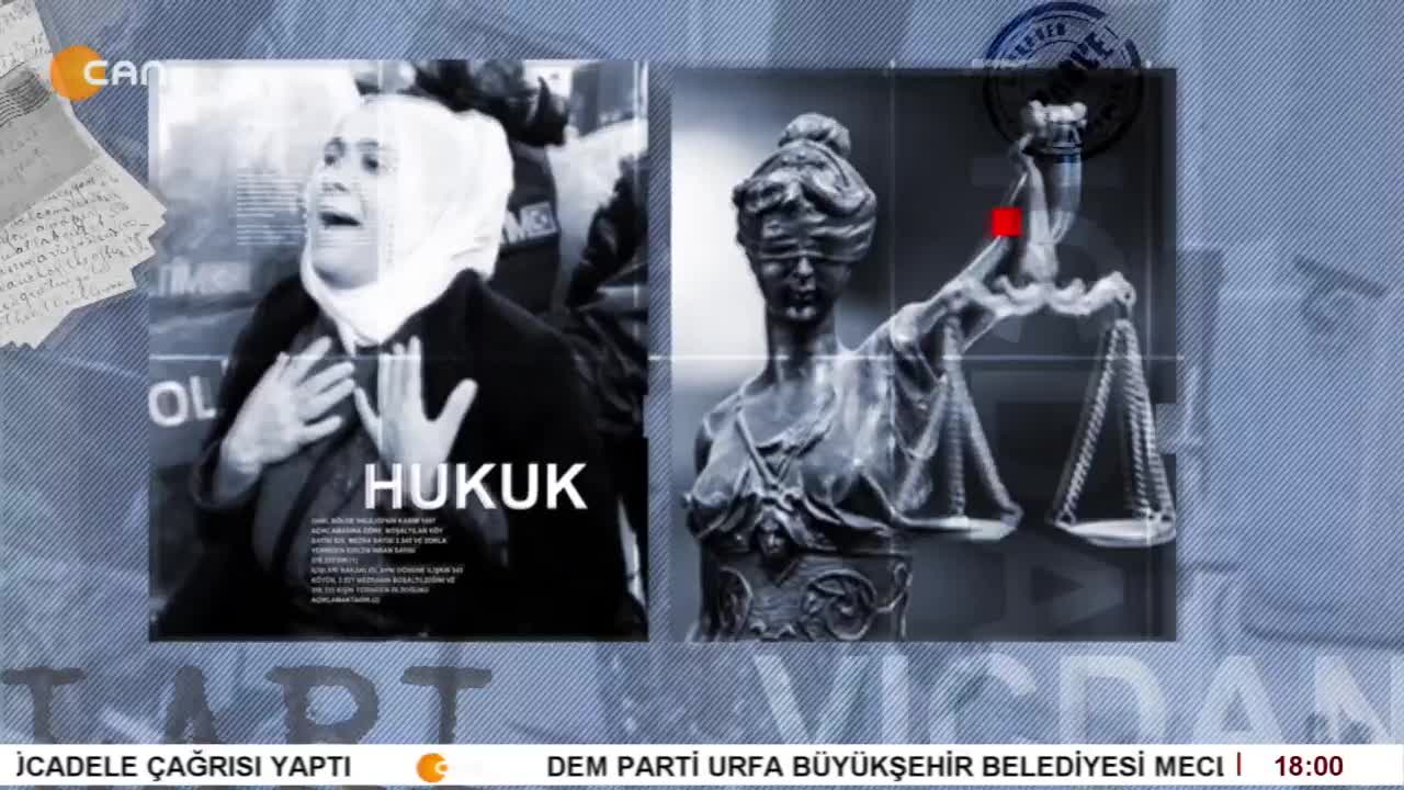 - 28 Yıllık Mapusluğa ' Pardon '
- Türkiye'de Cezaevlerinin Durumu
- Mahpusların Adil Yargılanma Hakkı
- Türkiye Hapishanelerinde Mahpus Olmak
- Gülseren Yoleri' Hazırlayıp Sunduğu İnsan Hakları Programının Konuğu Şair / Yazar Ergül Çiçekler - CANTV