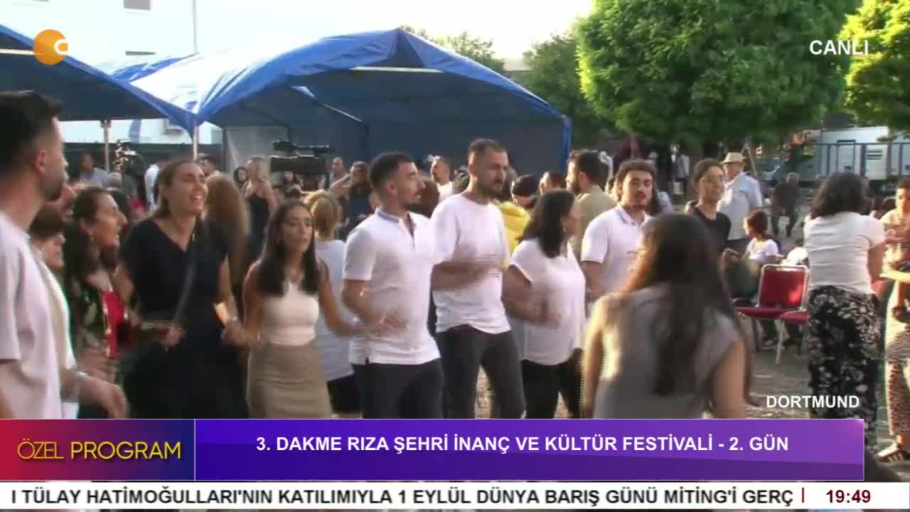 - 3. DAKME Rıza Şehri İnanç Ve Kültür Festivali 2. Gününde Devam Ediyor
- Özel Program CanTV'de - CANTV