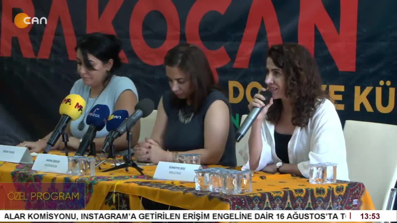 Jineoloji ve Demokratik Siyaset Paneli, Konuklar: Rojda Yıldız, Sümeyye Boz. Karakoçan CANLI YAYIN. - CANTV