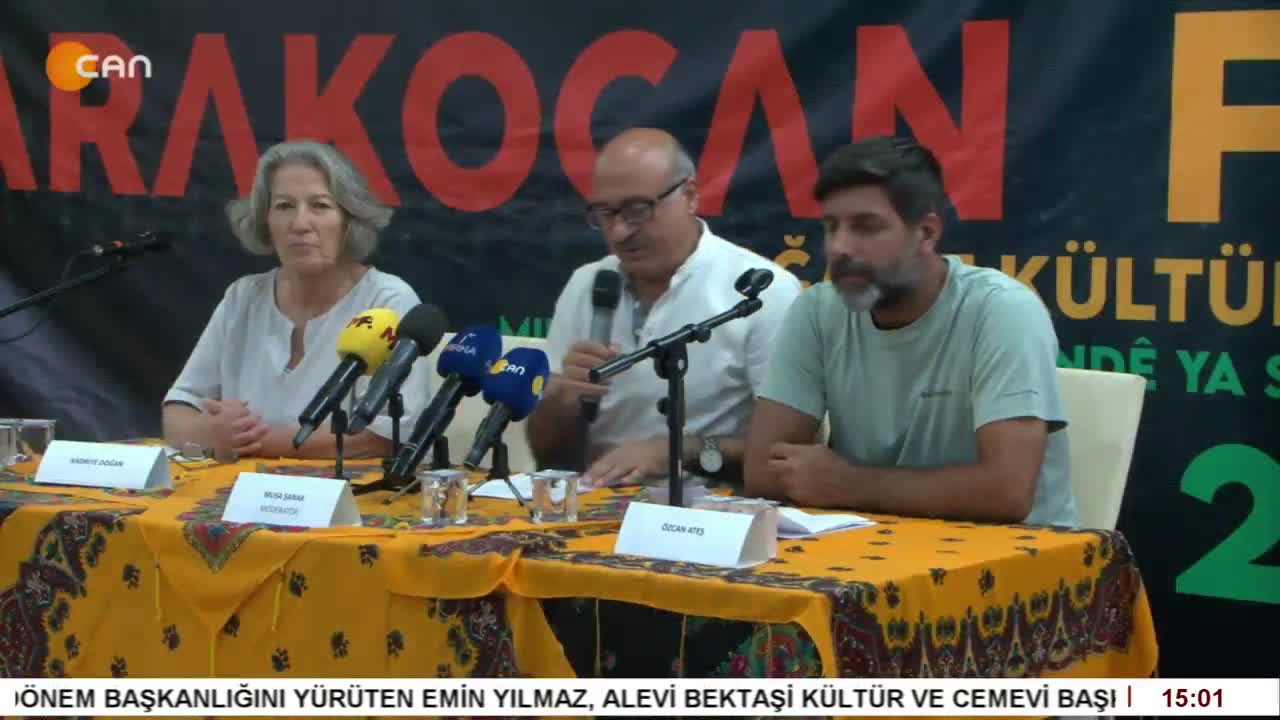 Karakoçan Doğa Ve Kültür Festivali'nin 2. Gününde DAD Eş Genel Başkanı Kadriye Doğan Ve Tiyatrocu Özcan Ateş'in Katılımıyla Kültürel Soykırım Paneli - CANTV