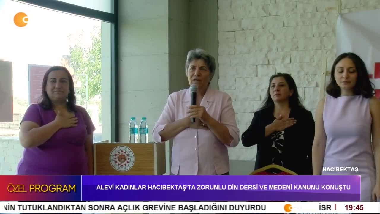 - Alevi Kadınlar Hacıbektaş'ta Zorunlu Din Dersi Ve Medeni Kanunu Konuştu
- Özel Program CanTV'de  - CANTV