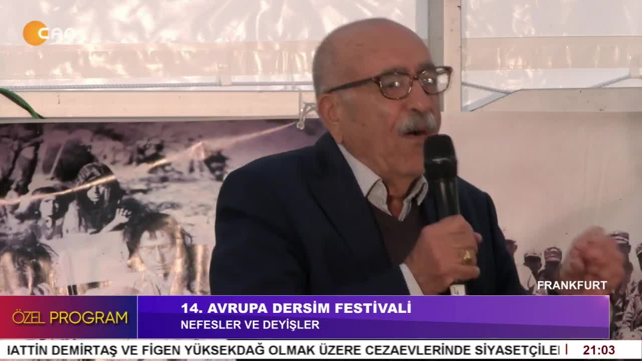 14. AVRUPA DERSİM FESTİVALİ, 
DEYİŞLER VE NEFESLER  - CANTV