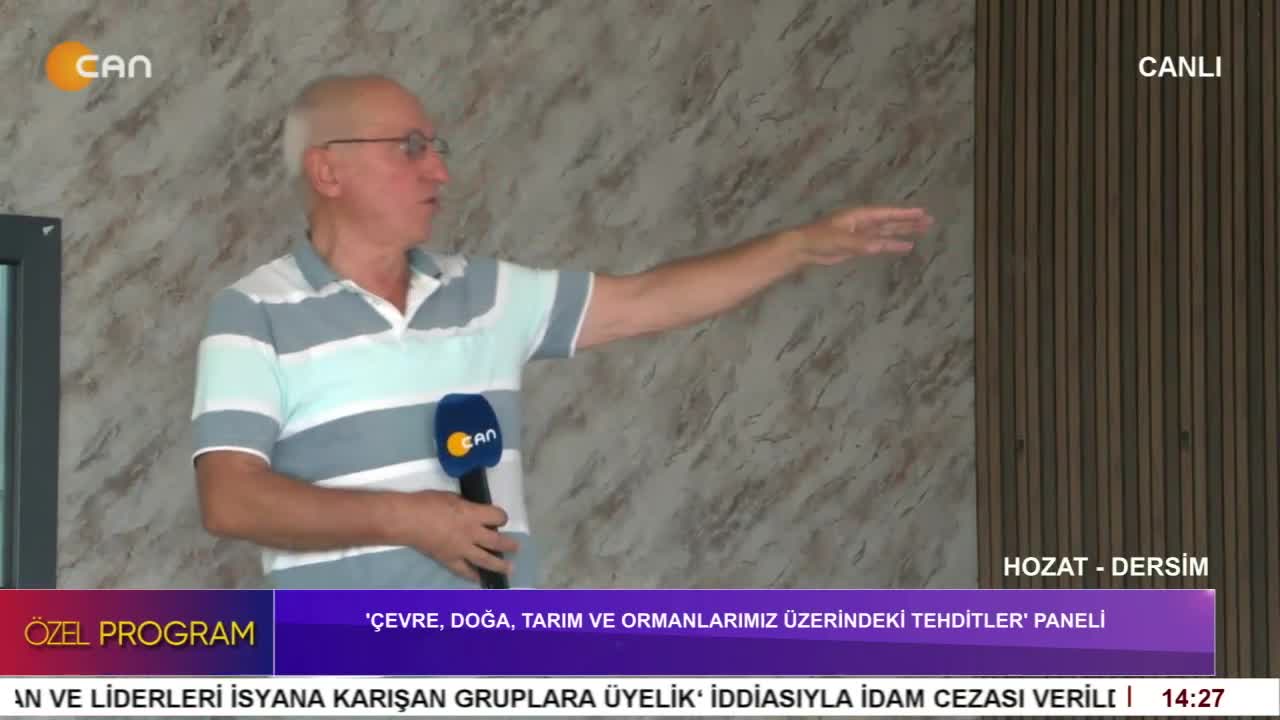 'Çevre, Doğa, Tarım ve Ormanlarımız Üzerindeki Tehtitler' Paneli. - CANTV