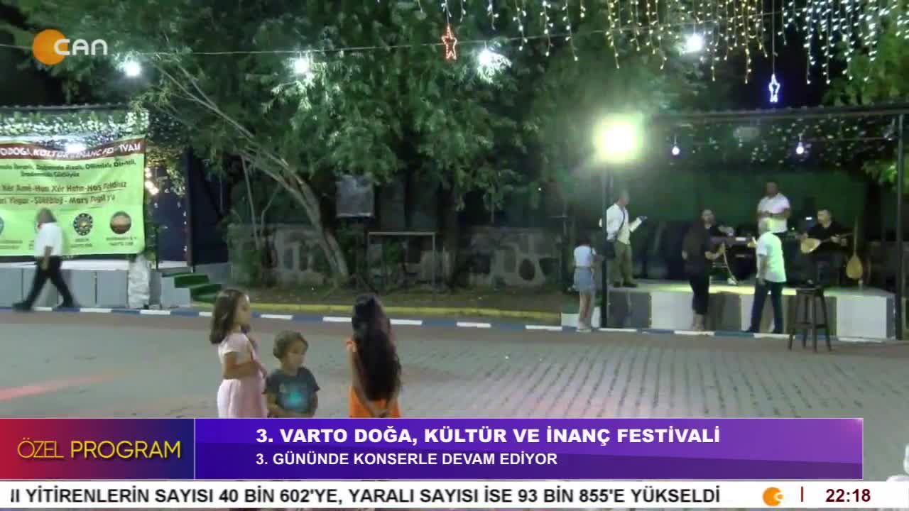 - 3. Varto Doğa, Kültür Ve İnanç Festivali 3. Gününde Konserle Devam Ediyor
- Özel Program CanTV'de - CANTV