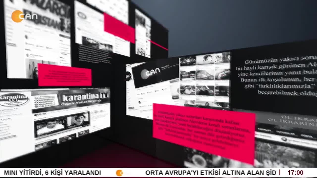 - Baba - Oğul Ekonomistler
- Sosyal Medyada Bu Hafta
- Gülistan Doku Nerede?
- Şükrü Yıldız'ın Hazırlayıp Sunduğu Sosyal Medya Programı CanTV'de - CANTV