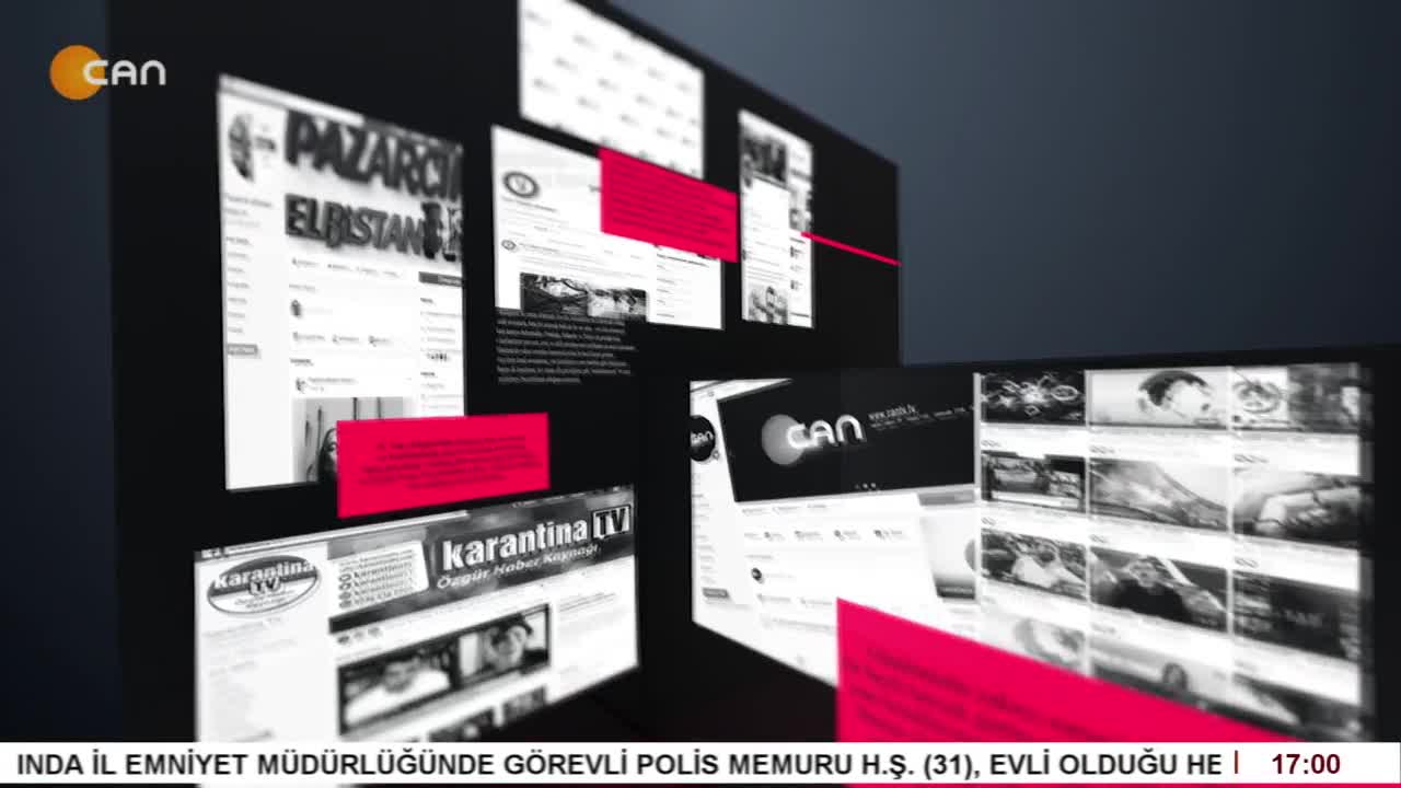 - Sosyal Medya Gündem
- Gülistan Doku Nerede ?
- Katillerin Gölgesinde Açlık
- Şükrü Yıldız'ın Hazırlayıp Sunduğu Sosyal Medya Programı CanTV'de - CANTV