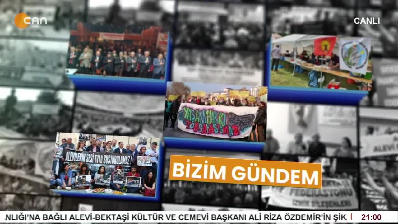 - Cemevi Başkanlığı'nı Eleştirenlere Soruşturmalar
- İktidarın Rutini: Kayyum Atamaları Ve Gözaltılar
- Elif Sonzamancı İle Bizim Gündem Programının Konukları ADFE Genel Sekreteri Ufuk Emre Bektaş, Aktivist Hüseyin Çatal, Gazeteci Nilgün Mete Ve Gazeteci Cemal Turan - CANTV