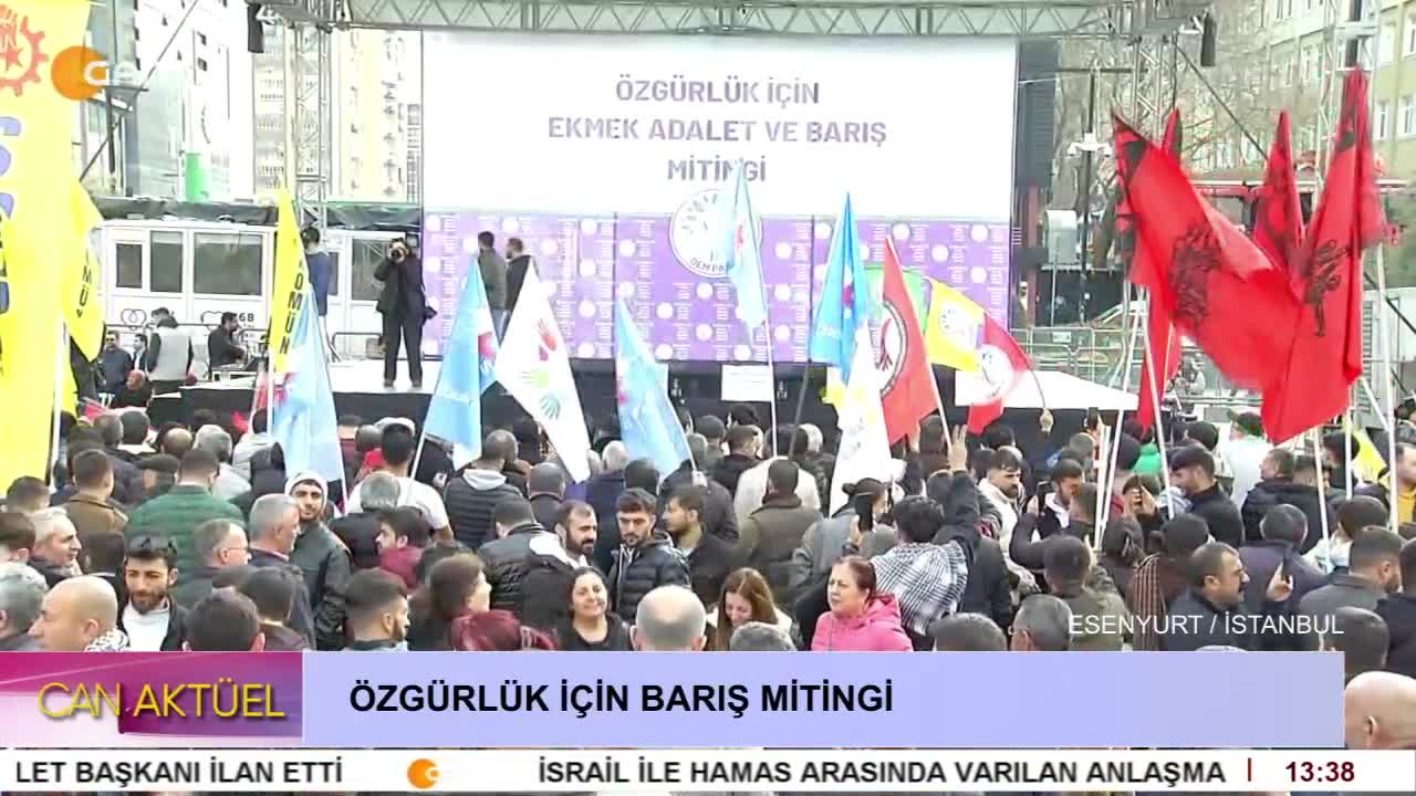 - ÖZGÜRLÜK İÇİN BARIŞ MİTİNGİ - CANTV