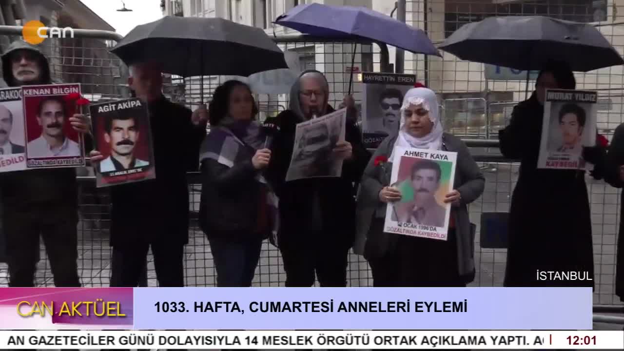 1033. Hafta Cumartesi Anneleri Eylemi. - CANTV