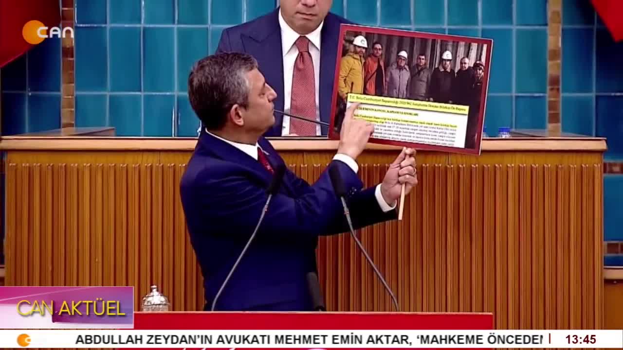 CHP Grup Toplantısı. CHP Genel Başkanı Özgür Özel Konuşuyor. - CANTV