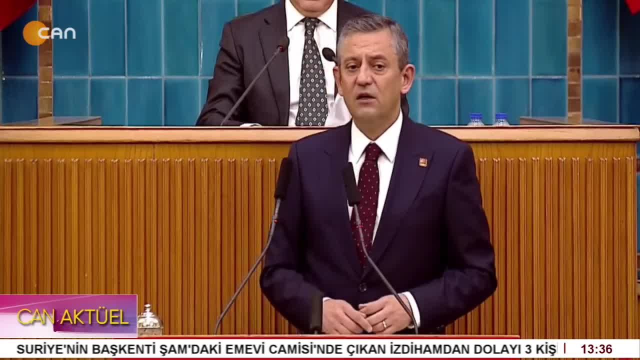 CHP Grup Toplantısı. CHP Genel Başkanı Özgür Özel Konuşuyor. - CANTV