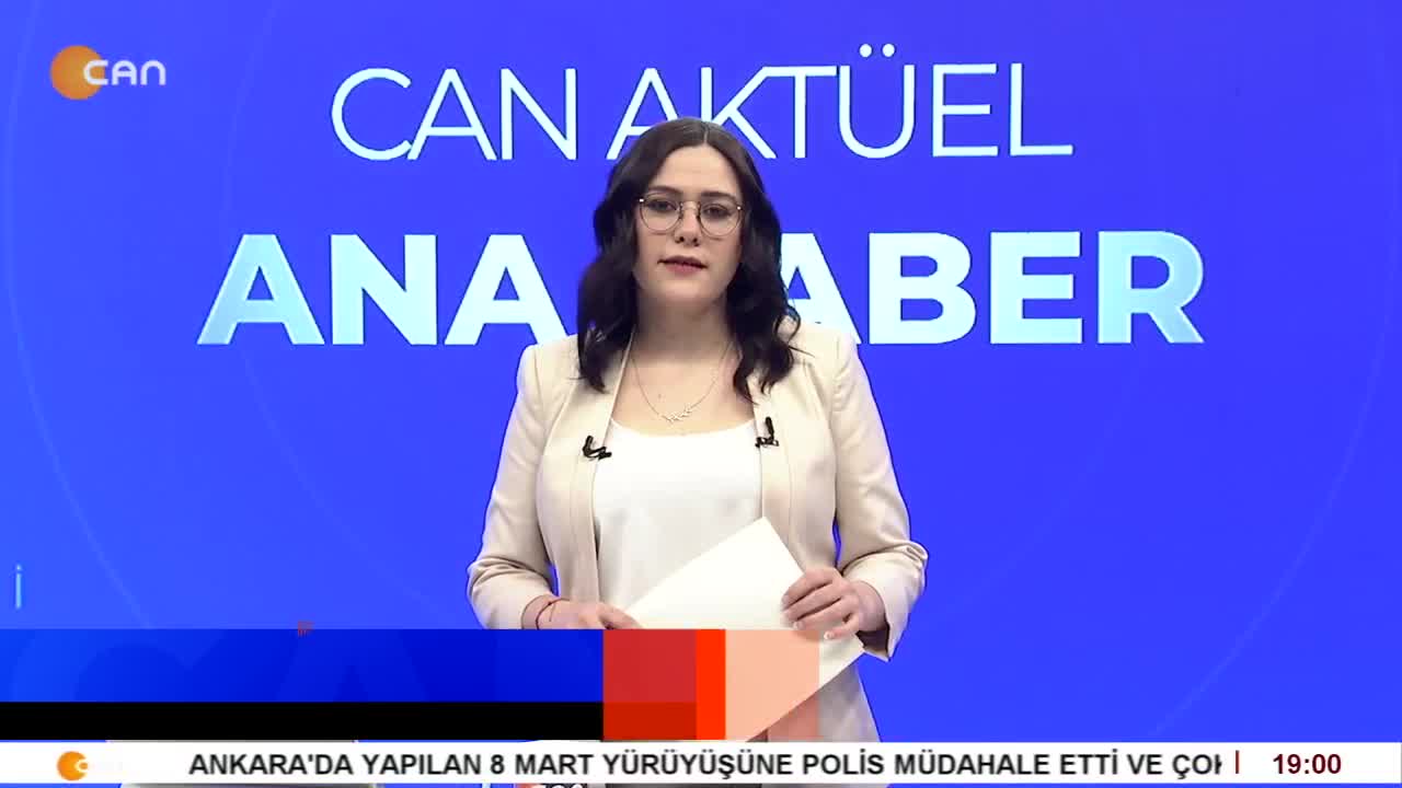 - Suriye'de Alevi Katliamı, 
- 8 Mart Dünya Emekçi Kadınlar Günü, 
- Ezgi Özer İle Can Aktüel Ana Haber - CANTV