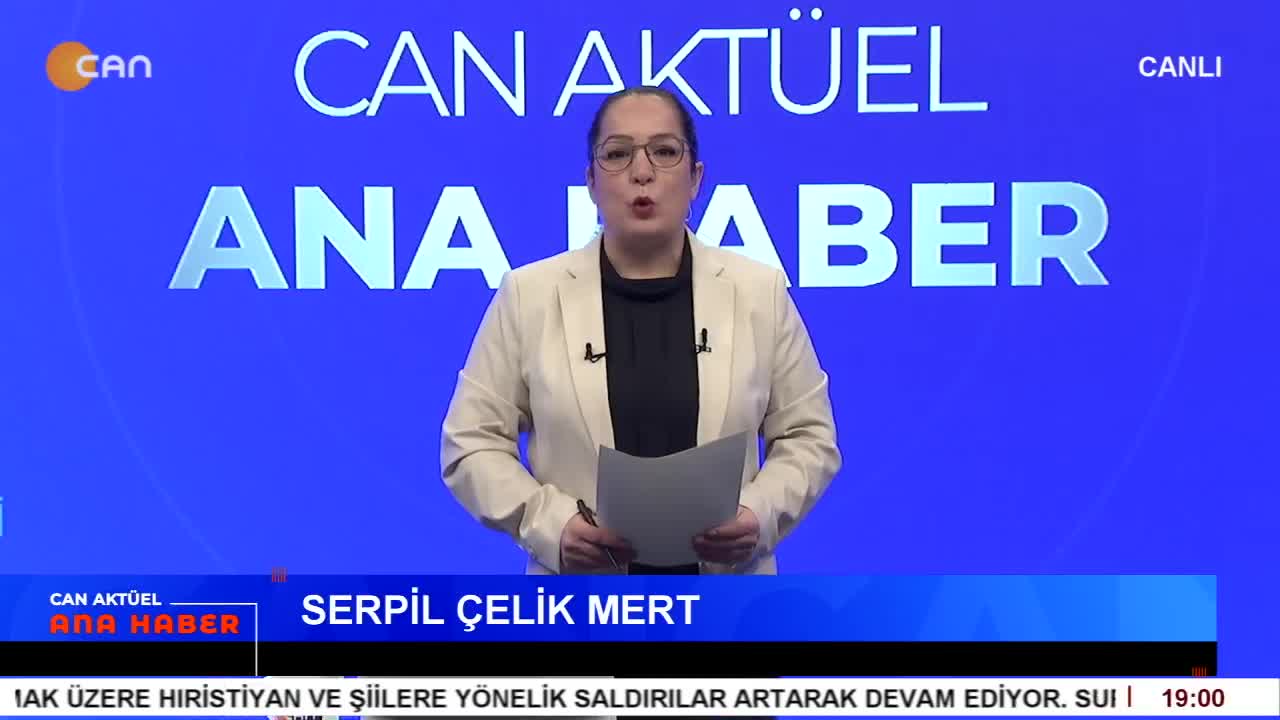 - Almanya'nın Bir Çok kentinde Xızır Cemi Yürütüldü
- İmralı Heyeti'nin Hewler Ziyaretleri Sona Erdi
- Van'da Kayyuma Karşı Kitlesel Eylem
- Tire'de Yol Projesine Karşı Müdahale Sürüyor
- Serpil Çelik Mert İle Can Aktüel Ana Haber - CANTV