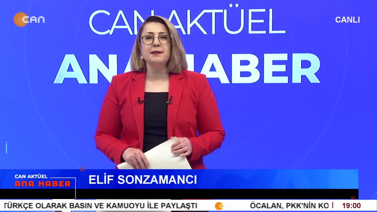 - Öcalan'dan ' Barış Ve Demokratik Toplum ' Çağrısı
- Alevi Kurumları, Gözcü Baba Türbesinin Diyanete Tahsisine İtiraz Etti
- Cezaevinde İşkence
- Elif Sonzamancı İle Can Aktüel Ana Haber Programının Konuğu HDP 26. Dönem Milletvekili Besime Konca VE DAD Eşbaşkanı Kadriye Doğan - CANTV