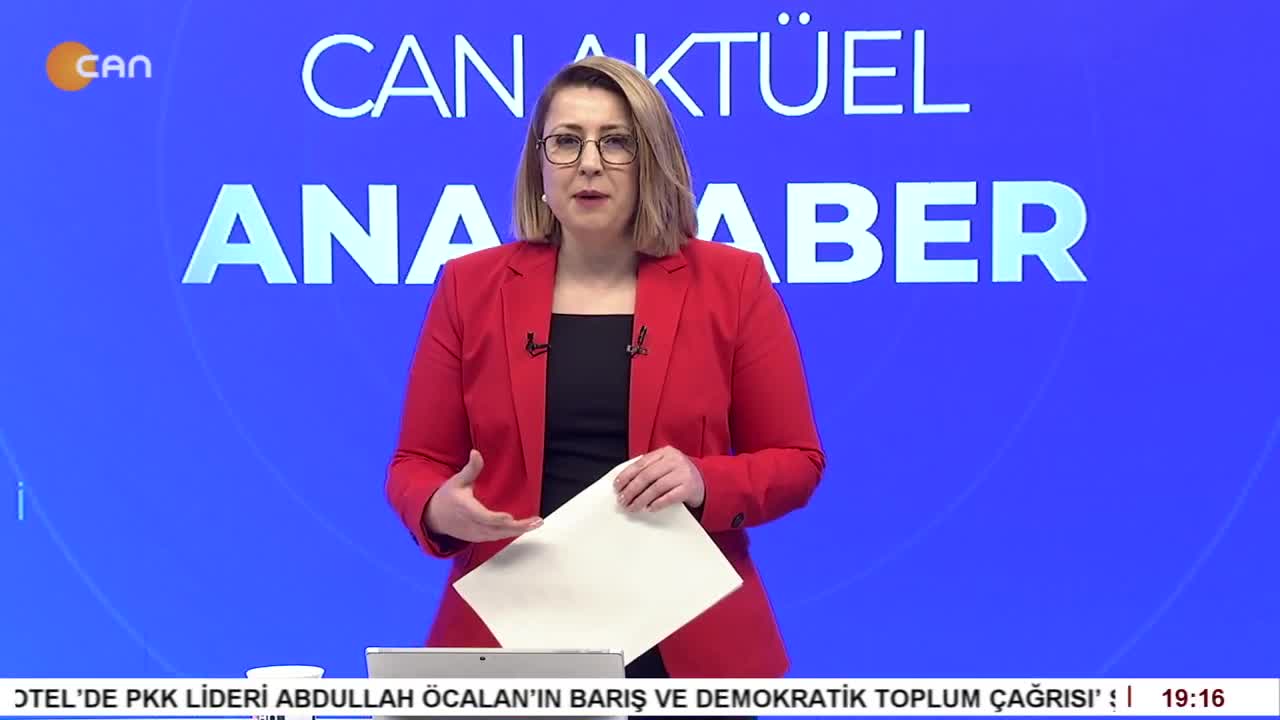 - Öcalan'dan ' Barış Ve Demokratik Toplum ' Çağrısı
- Alevi Kurumları, Gözcü Baba Türbesinin Diyanete Tahsisine İtiraz Etti
- Cezaevinde İşkence
- Elif Sonzamancı İle Can Aktüel Ana Haber Programının Konuğu HDP 26. Dönem Milletvekili Besime Konca VE DAD Eşbaşkanı Kadriye Doğan - CANTV