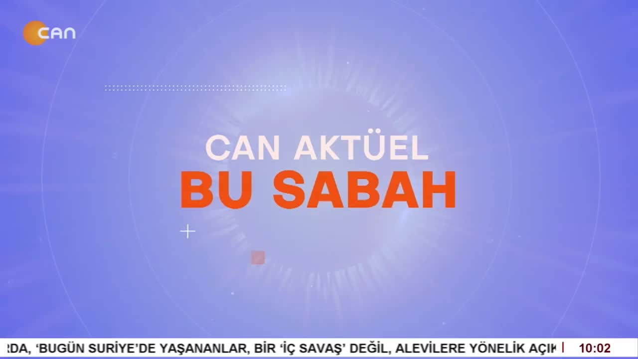 Attila Taş’ın sunumuyla Can Aktüel Bu Sabah’ın konuğu Dem Parti Halklar ve İnançlar Komisyonu Eş Sözcüsü Yüksel Mutlu - 1. Bölüm - CANTV