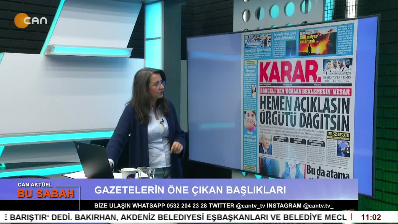 Çilem Küçükkeleş ile Can Aktüel Bu Sabah’ın konuğu Gazeteci Diren Keser, 2. Bölüm - CANTV