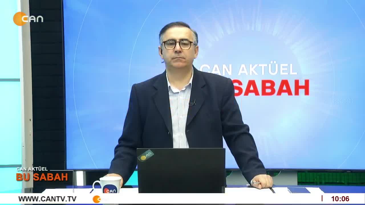 Attila Taş’ın sunumuyla Can Aktüel Bu Sabah’ın konuğu PSAKD Genel Başkanı Cuma Erçe. - CANTV