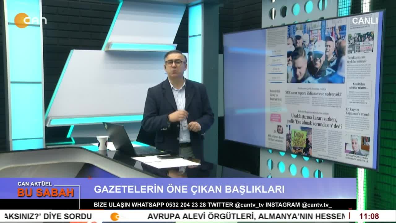 Attila Taş’ın sunumuyla Can Aktüel Bu Sabah 2. Bölüm - CANTV