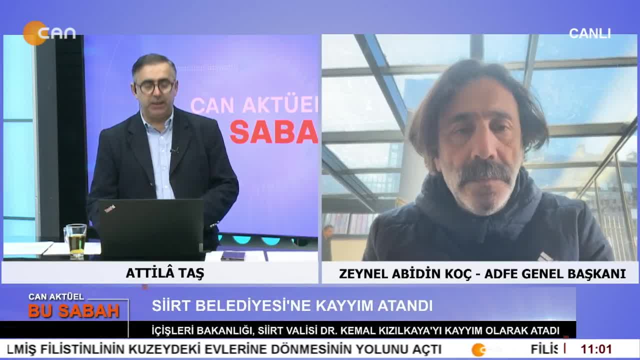 Attila Taş ile Can Aktüel Bu Sabah’ın konuğu ADFE Genel Başkanı Zeynel Abidin Koç. - CANTV