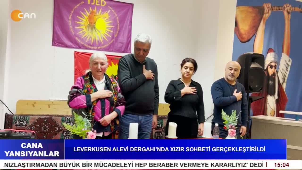 Leverkusen Alevi Dergahı'nda Xızır Sohbeti Gerçekleştirildi. - CANTV