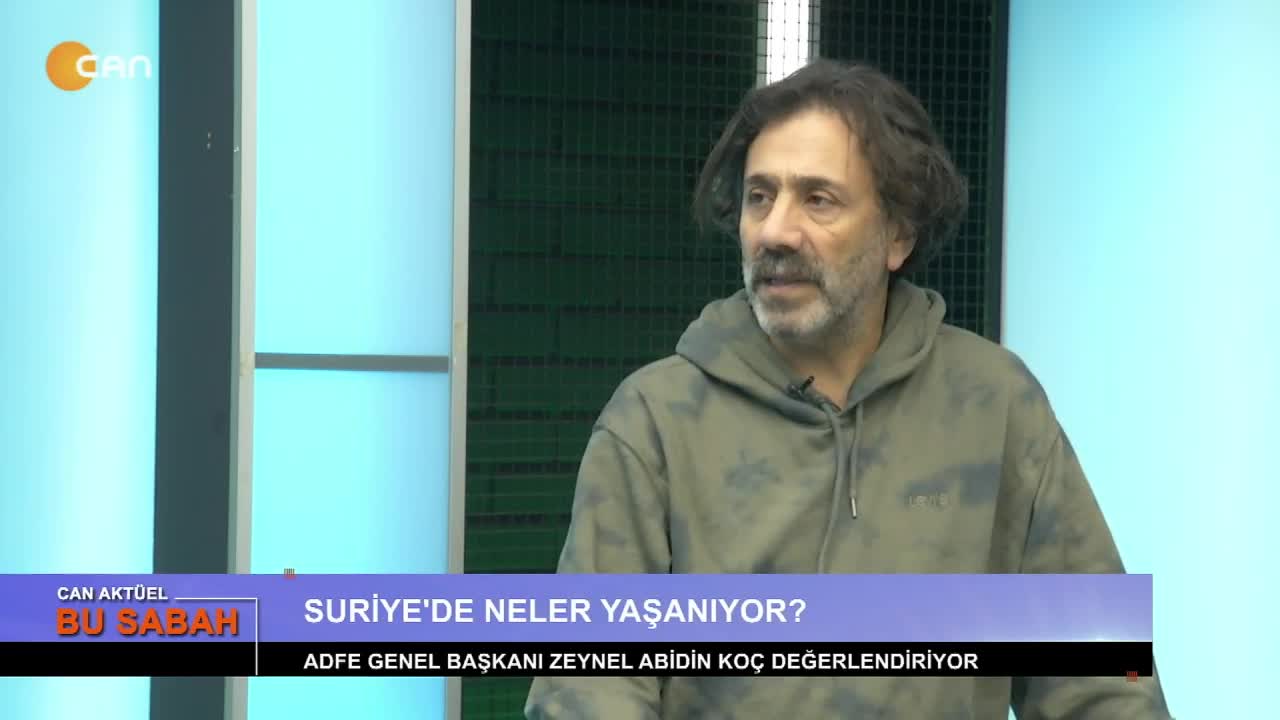 Attilâ Taş'ın Sunumuyla Can Aktüel Bu Sabah'ın Konuğu ADFE Genel Başkanı Zeynel Abidin Koç - CANTV