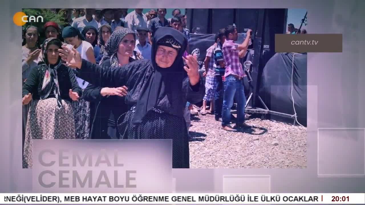 Hüseyin Kelleci ile Cemal Cemale’nin konukları Enver Çelik, Kibar Aslan ve Berbati. - CANTV