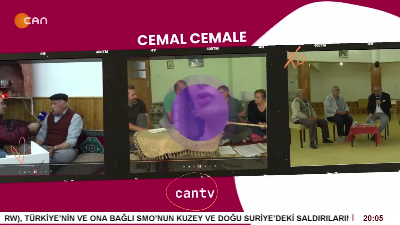 - Okmeydanı Cemevi'nde Canlarla Muhabbet, 
- Hüseyin Kelleci’nin sunumuyla Cemal Cemale. - CANTV