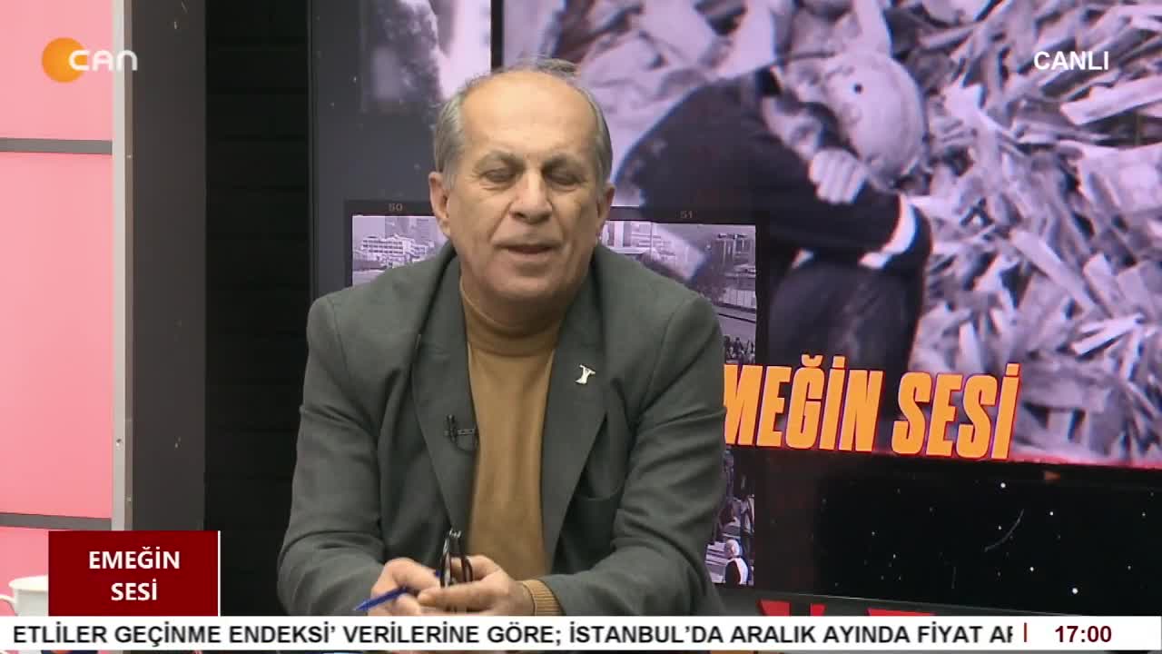 - 2024 Yılı Kamu Emekçileri İçin Nasıl Bir Yıl Oldu? 
- Mazlum Köse'nin Sunumuyla Emeğin Sesi Programının Konuğu Eğitim-Sen Nevşehir Şubesi Yürütme Kurulu Başkanı Tarık Kaya. - CANTV