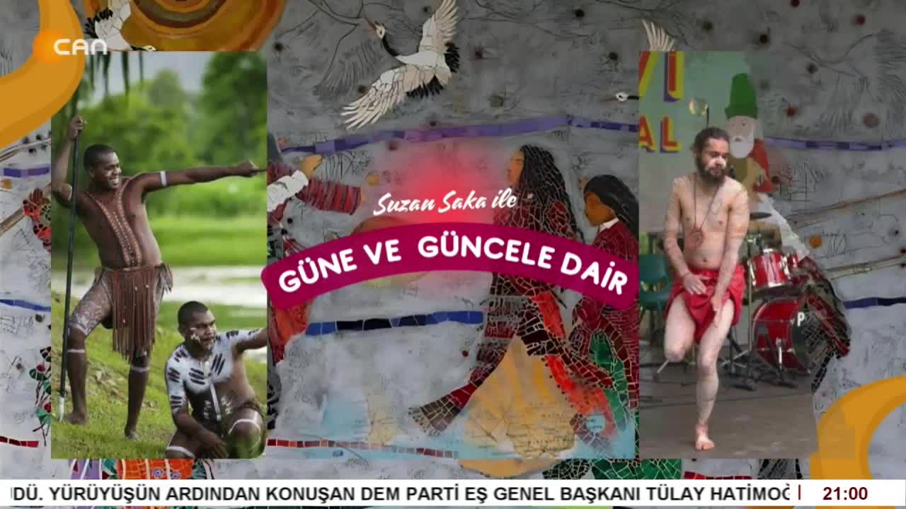 - Avustralya'dan Kesitler, - Suzan Saka ile Güne ve Güncele Dair Programının Konuğu: Şair - öğretmen Hidayet Yılmaz. - CANTV