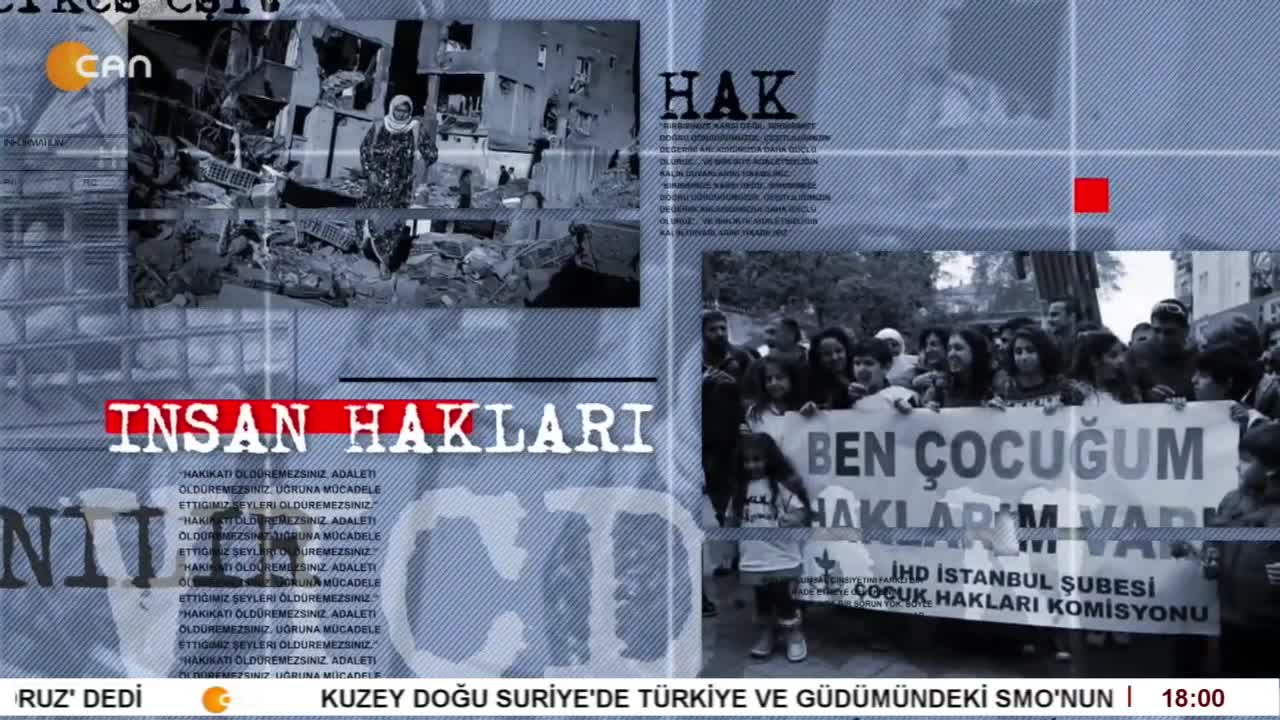 - Hasta Mahpusların Yaşam Hakkı
- Barış Çağrılarının Sonucunda Neler Bekliyor ?
- Hasta Mahpusları Ölüme Sürükleyen Koşullar
- Hasta Mahpusların Durumu
- Gülseren Yoleri İle İnsan Hakları Programının Bu Haftaki Konuğu İHD Merkezi Hapishane Komisyonu Eş Sözcüsü Nuray Çevirmen - CANTV