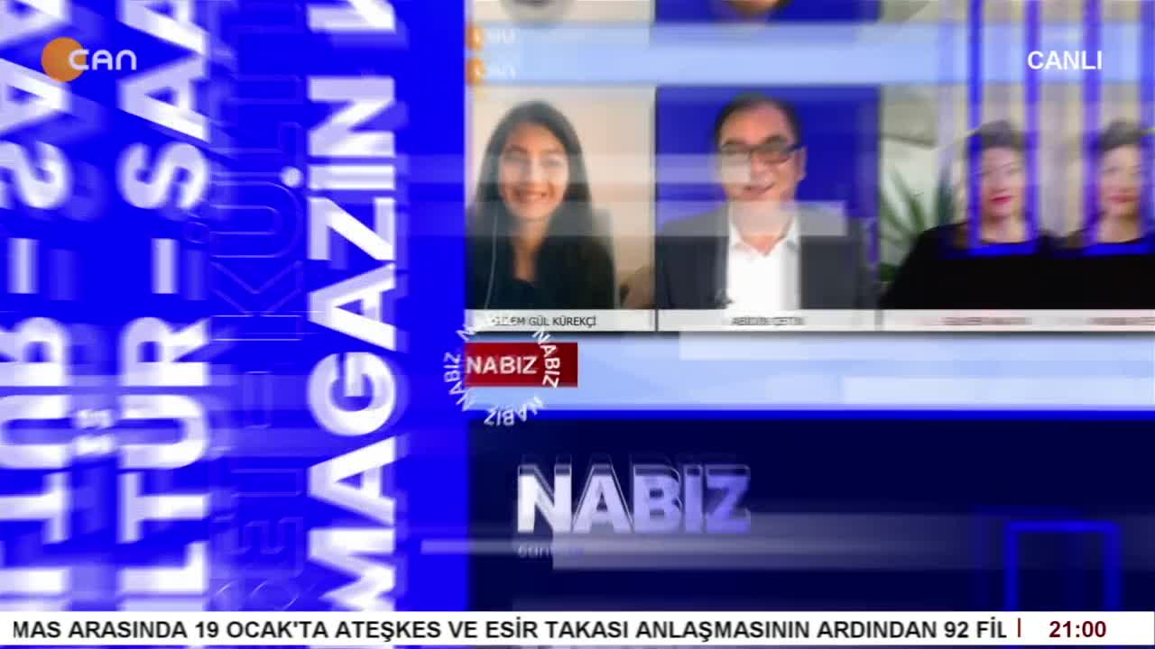 - ALMANYADA YAPILAN SEÇİMLER
- Abidin Çetin İle Nabız Programının Konukları Gazeteci Hüseyin Şenol Ve Gazeteci Yücel Özdemir - CANTV