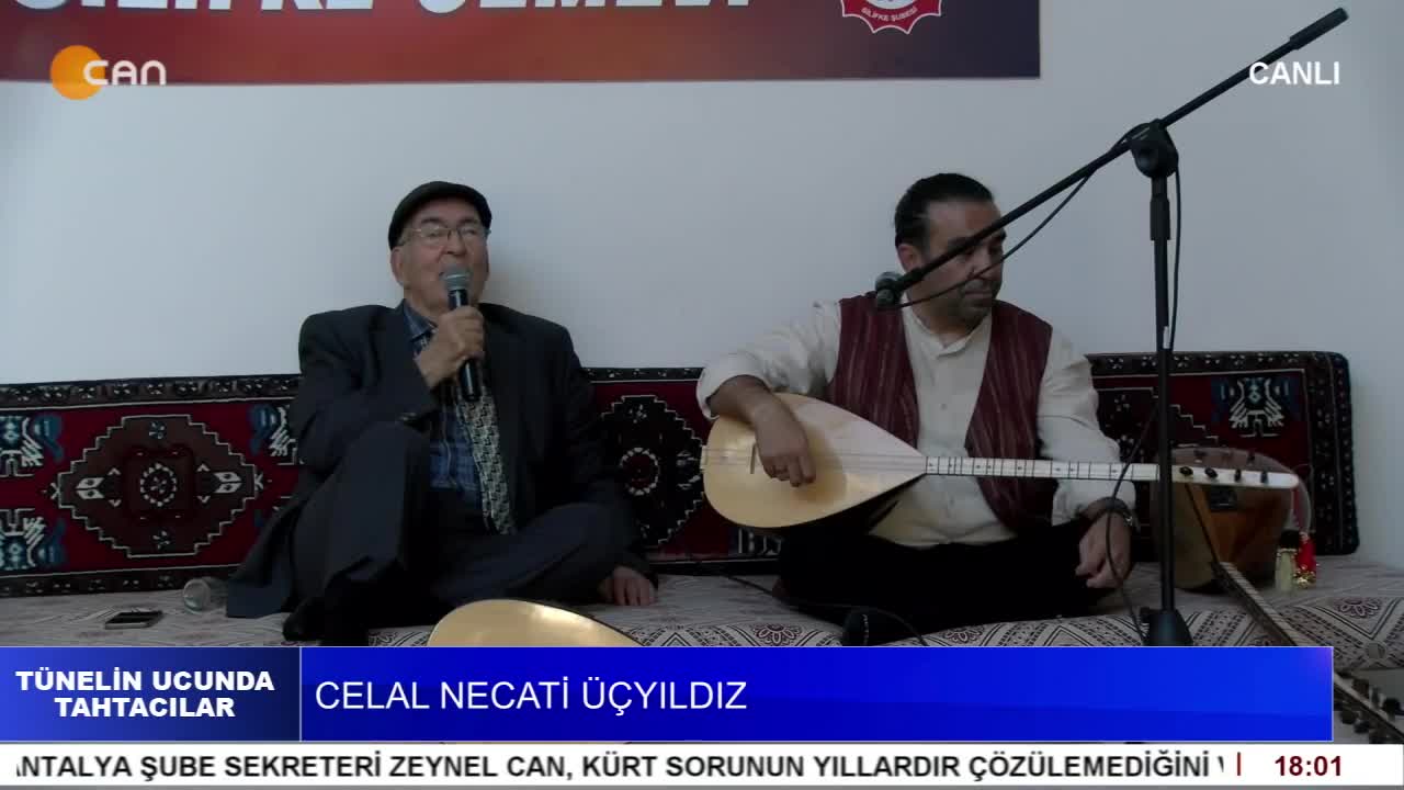 - TAHTACILARDA XIZIR
- Celal Necati Üçyıldız İle Tünelin Ucunda Tahtacılar Programının Konuğu Sanatçı Ümit Halil Üçyıldız - CANTV